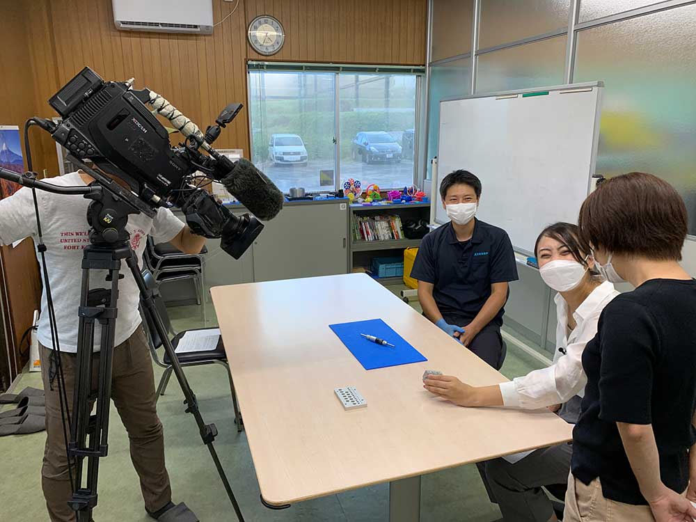 TV局取材（KKB　放映日　10月1日　17:55～18：00）