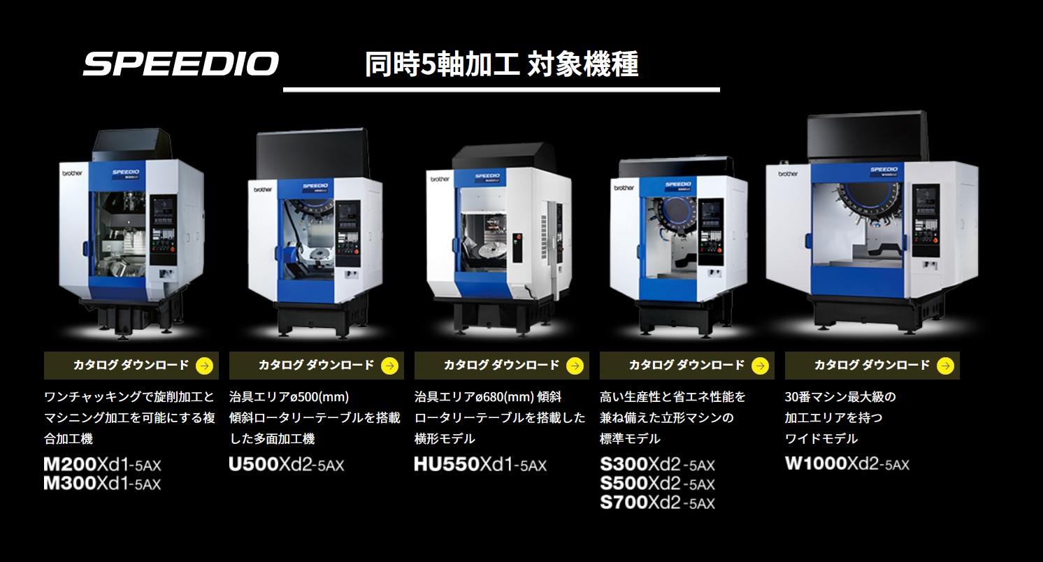 ブラザー工業 5軸加工最前線